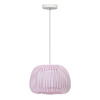 Lampa wisząca różowe paski 1xE27 AGORA PENDANT PINK AZZARDO AZ6645