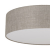 Lampa sufitowa plafon RONDO LINEN 60cm TK Lighting 5637