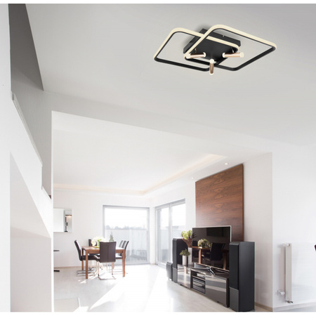 Lampa sufitowa COCO LED Globo 67301D sterowana pilotem