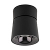 Czarna oprawa natynkowa ruchoma tuba wybór barwy światła KYOTO BLACK CCT 7W Tk Lighting 18152