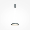 Metalowa lampa wisząca szara o średnicy 30cm LED 3000K Gerhard MOD189PL-L12GR3K1 Maytoni