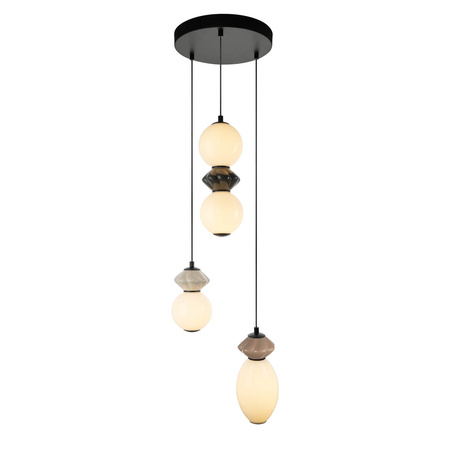 Lampa wisząca Balos LED 3000K Italux PND-94921-4R-BK