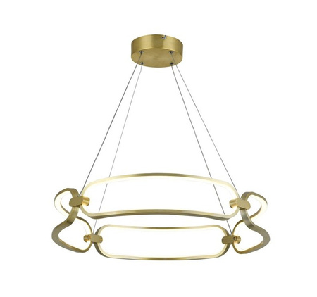 Lampa wisząca złota AKIRA LED Reality 335404-08