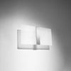 Kinkiet AZALIA szklany biały Sollux Lighting SL.1006