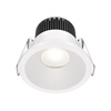Oczko białe podtynkowe o średnicy 6cm IP65 LED 4000K Zoom DL034-01-06W4K-D-W Maytoni