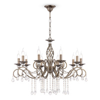 Klasyczny żyrandol wiszący o średnicy 85cm Grace RC247-PL-10-R Maytoni