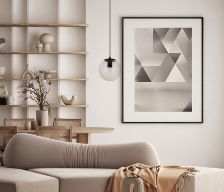 Lampa wisząca SARPO 20cm Italux PND-58867-1S-BK