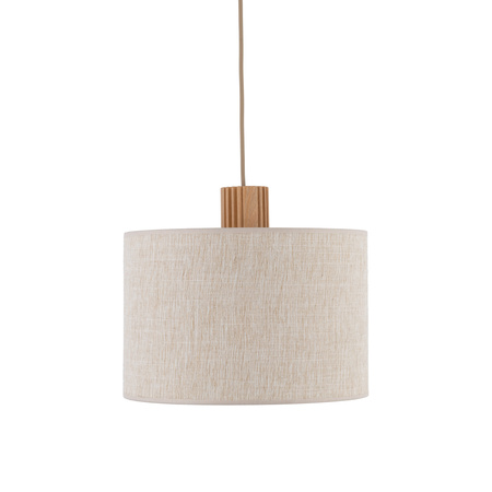 Lampa wisząca abażur 30cm LEN VIGA SHADE SOSNA 1xE27 Tk Lighting 11799