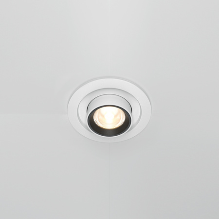 Oprawa wpuszczana z wysuwaną tubą LED 3000K Hidden DL095-01-10W3K-W Maytoni