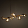Lampa wisząca ESTERA WOOD ORZECH BURSZTYN 7XG9 Tk Lighting 11096
