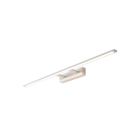 Długi biały kinkiet łazienkowy 96cm nad lustro Elgidia LED 3500K WL0122-L-WH Yaskr