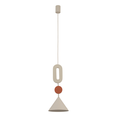 Lampa wisząca z metalu i MDF-u DROPS COLOR E Nowodvorski 11192
