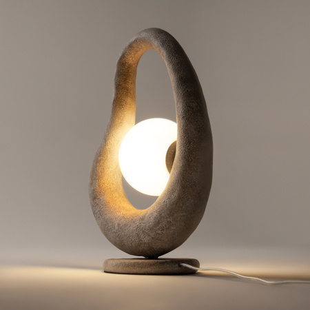 Lampka stołowa rzeźbiarska sylwetka Opus MOD380TL-01GR Maytoni