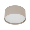 Duży plafon sufitowy z lnu 77cm LARGO LINEN 6XE27 Tk Lighting 11699
