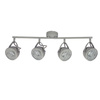 PENT LAMPA SUFITOWA LISTWA 4X50W GU10  BETONOWY SZARY Candellux 94-68071