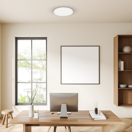 Plafon MAQ 32W 3CCT Biały Milagro ML1662