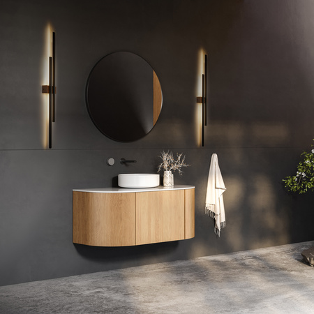 FLASH WOOD ORZECH KINKIET 2 LED TK Lighting 6628