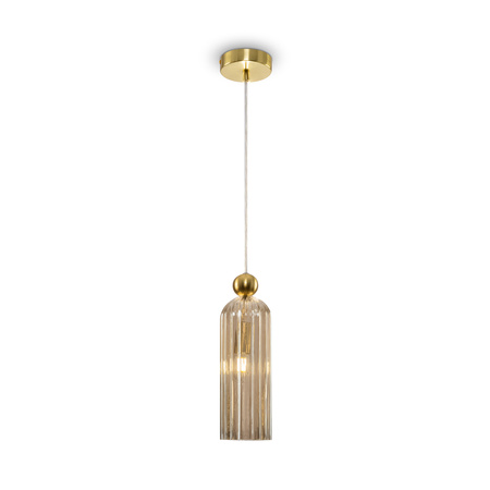 Lampa wisząca ANTIC Maytoni koniak MOD302PL-01CG