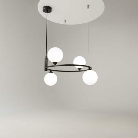 Lampa wisząca RING 4 Maytoni MOD013PL-04B