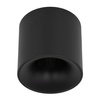 Czarna mocna tuba sufitowa natynkowa o średnicy 11,8cm  LED 3000K BLAZE BLACK 30W Tk Lighting 18145