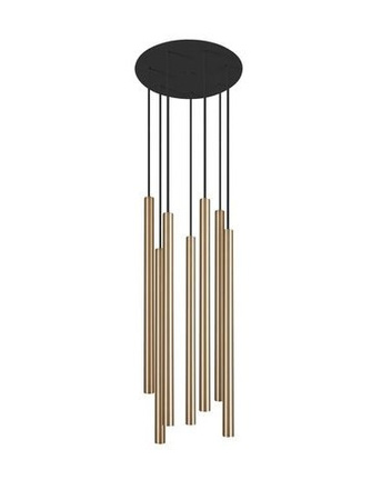 Lampa wisząca LASER SOLID BRASS VII Nowodvorski 8921