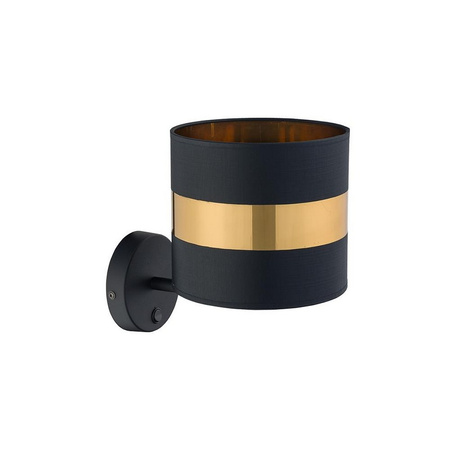Kinkiet czarno złoty PARIS TK Lighting 4385