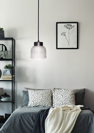 LAMPA WISZĄCA LIVERPOOL I 1 CZARNY 90x14,5x0 Candellux 50101285