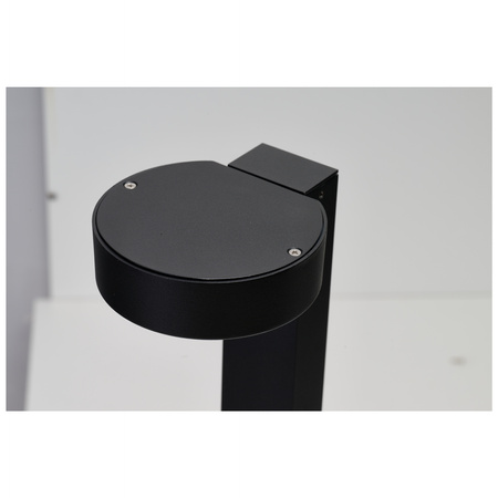 Czarny słupek ogrodowy LED 65cm FIGARO 650 3000K IP54 BK AZZARDO AZ6827