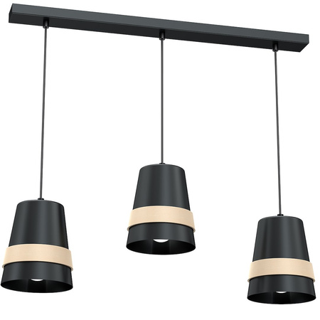 Lampa wisząca VENEZIA BLACK 3xE27 MLP5451