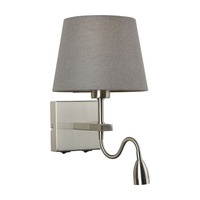 Kinkiet NORTE LED Italux WL-1122-2-BL-SN-RO-GR