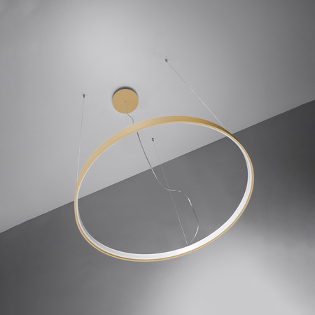 Lampa wisząca złota RIO LED 110cm THORO Sollux Lighting TH.218 TH.219 barwa do wyboru