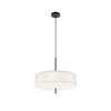 Lampa wisząca z abażurem z organzy 50cm 5xE27 Bergamo MOD613PL-05W1 Maytoni