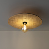 Okrągła lampa sufitowa z rafii o średnicy 38cm CALMA SABIA RAFIA 1XE27 Tk Lighting 11350
