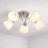Pięcioramienna lampa sufitowa chrom CLARA 5xE27 Milagro ML2759