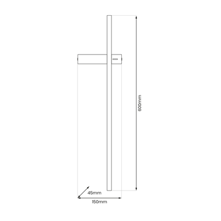 Kinkiet VISION 8W LED 3000K Milagro ML1007