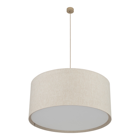 Lampa wisząca o średnicy 77cm LARGO BEIGE 3XE27 Tk Lighting 11484
