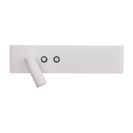 Kinkiet Resort lewy 10W + 3W LED 4000K Biały Milagro ML1571