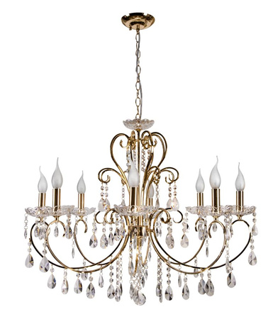 Lampa wisząca AURORA złoto VIII Candellux 38-98644