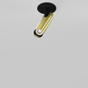 Oprawa sufitowa podtynkowa ruchoma tuba LED 3000K Focus T C141RS-L125-6W3K-BBS Maytoni