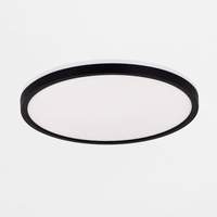 Lampa sufitowa okrągła 50cm z czarną obramówką BOVE LED/LED Zuma Line MS748500R-3-BK