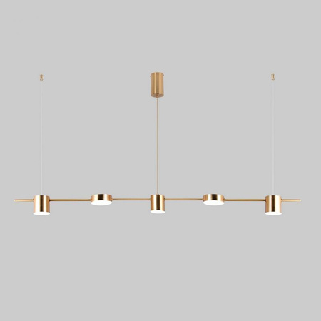 Lampa wisząca REMDAL LED złoty Italux PND-16374-5-COP-GD - do wyboru