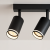 Oprawa Pipe Ring Spot Czarny 2xGU10 Milagro ML2069