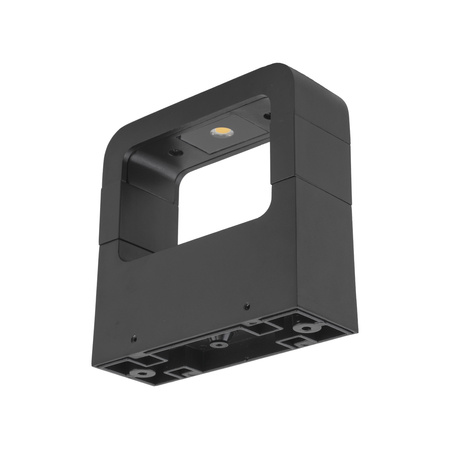Szary kinkiet zewnętrzny na elewacje LED 3000K ARIUS GRAY IP54 Tk Lighting 18081