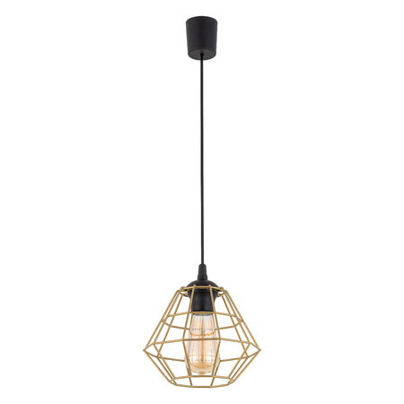 Lampa wisząca DIAMOND NEW BLACK/GOLD TK Lighting 4640