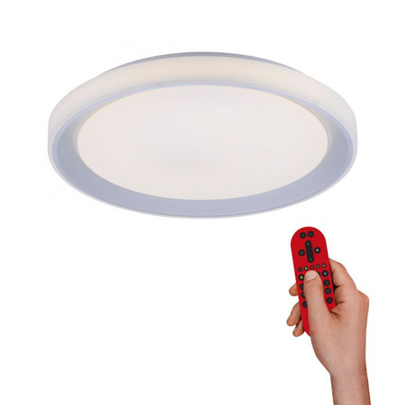 Lampa sufitowa plafon LOLA smart LENI LED RGB 51cm  Leuchten Direkt 15110-21 sterowany pilotem kolory 