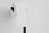 Czarny stojak na papier toaletowy KS-45 PAPER STAND z serii KAJA HOME