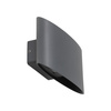 Kinkiet ogrodowy szary światło góra-dół VERTO GRAY IP54 Tk Lighting 18087