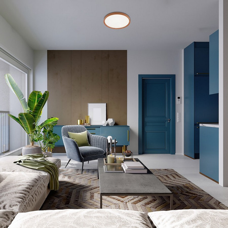 Lampa sufitowa SHERWOOD LED Rabalux 3500 sterowana pilotem