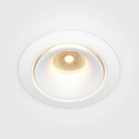 Oczko LED wpuszczane o średnicy 9,8cm 3000K Yin DL031-L12W3K-D-W Maytoni
