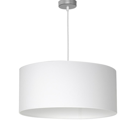 Lampa wisząca Casino biały abażur 50cm 1xE27 Milagro ML6374